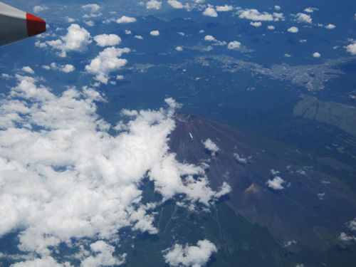 上空２富士山