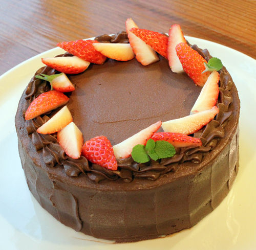 クリスマスチョコケーキ-1