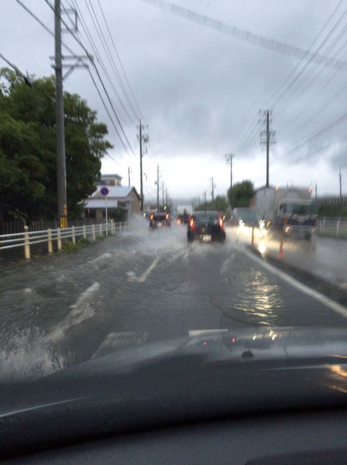 道路冠水