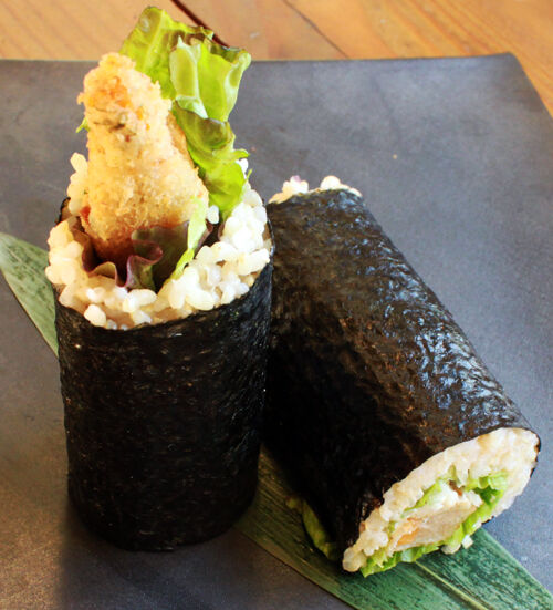 エビフライ.恵方巻き−1