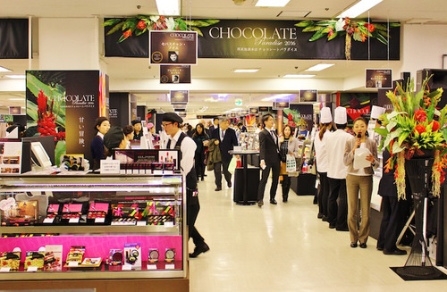 某百貨店売り場