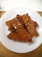 テンペ照り焼き