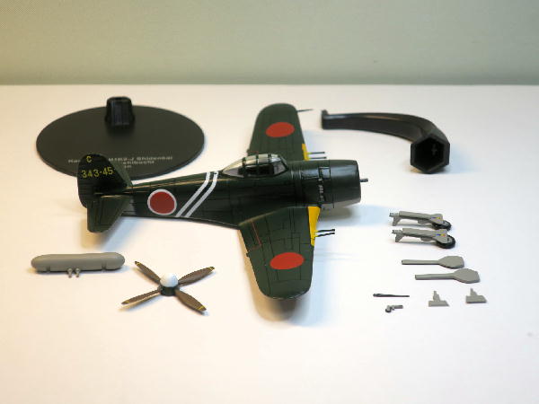 第二次世界大戦傑作機コレクション 日本海軍 局地戦闘機 川西 紫電改 82 デアゴスティーニ】第二次世界大戦 日本の傑作機コレクション 第