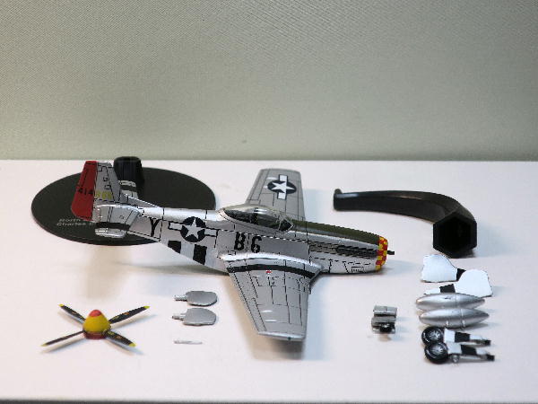マルシン 特別塗装 マスタング P-51D チャック・イェーガー機　一万円引き マルシン 特別塗装 マスタング P-51D チャック・イェーガー機 5引き