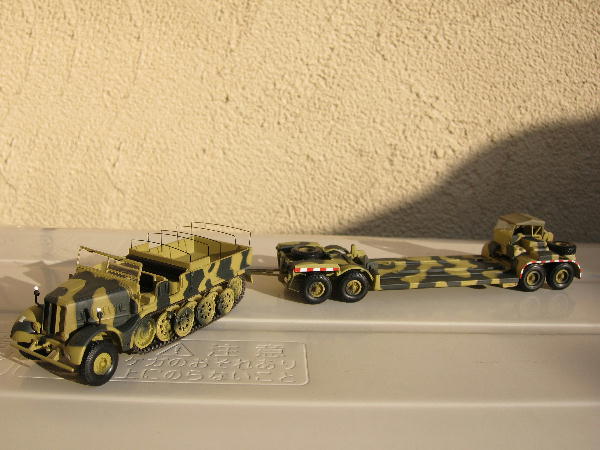 FAMO & Sd. Ah. 116 ドイツ18トン重ハーフトラック戦車運搬車 タミヤ