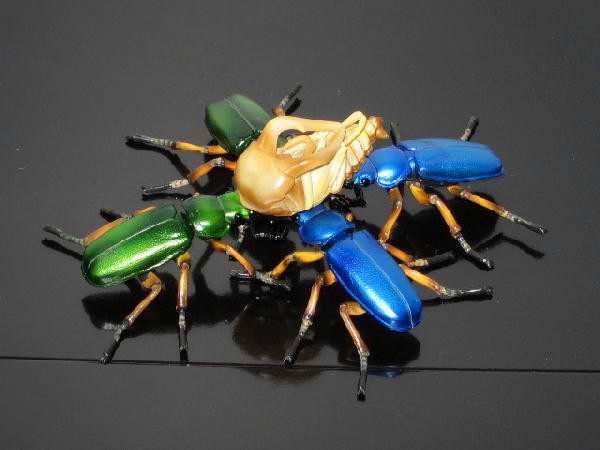 廃盤　希少　全7種コンプ 「カプセルQミュージアム 日本クワガタムシ大全」 日本クワガタ大全 カプセルQ 海洋堂 7種コンプ - メルカリ