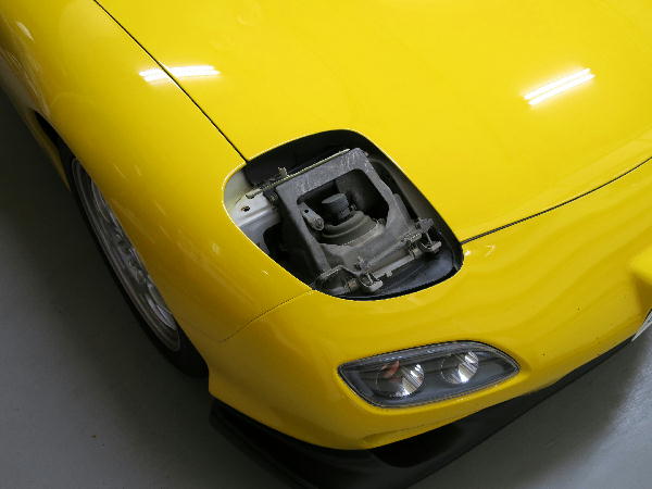 FD3S 純正ヘッドライトカバー リトラカバー 運転席側 助手席側 1