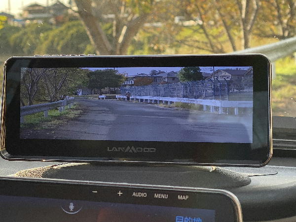 車載用暗視モニター「Lanmodo ナイトビジョンシステム」使用状況