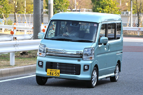 スズキのエブリー