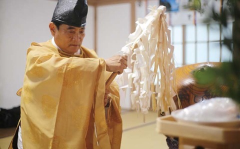 神社でお祓い