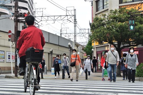 歩行者や自転車による事故