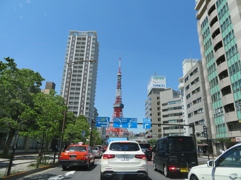 東京で車運転
