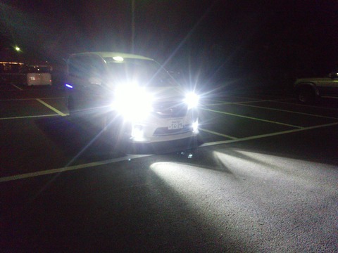 ハロゲンからHIDに