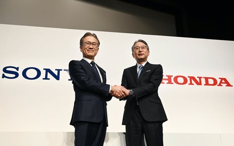 ソニーとホンダ、EVで提携