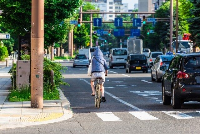 歩道 自転車 邪魔