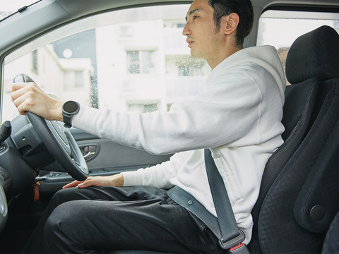 車を運転するやつ