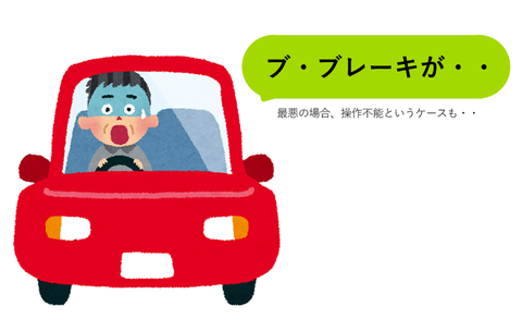 車のブレーキから「ギギギ」って異音