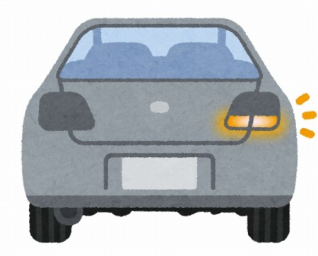 ウィンカー出すのはダサい