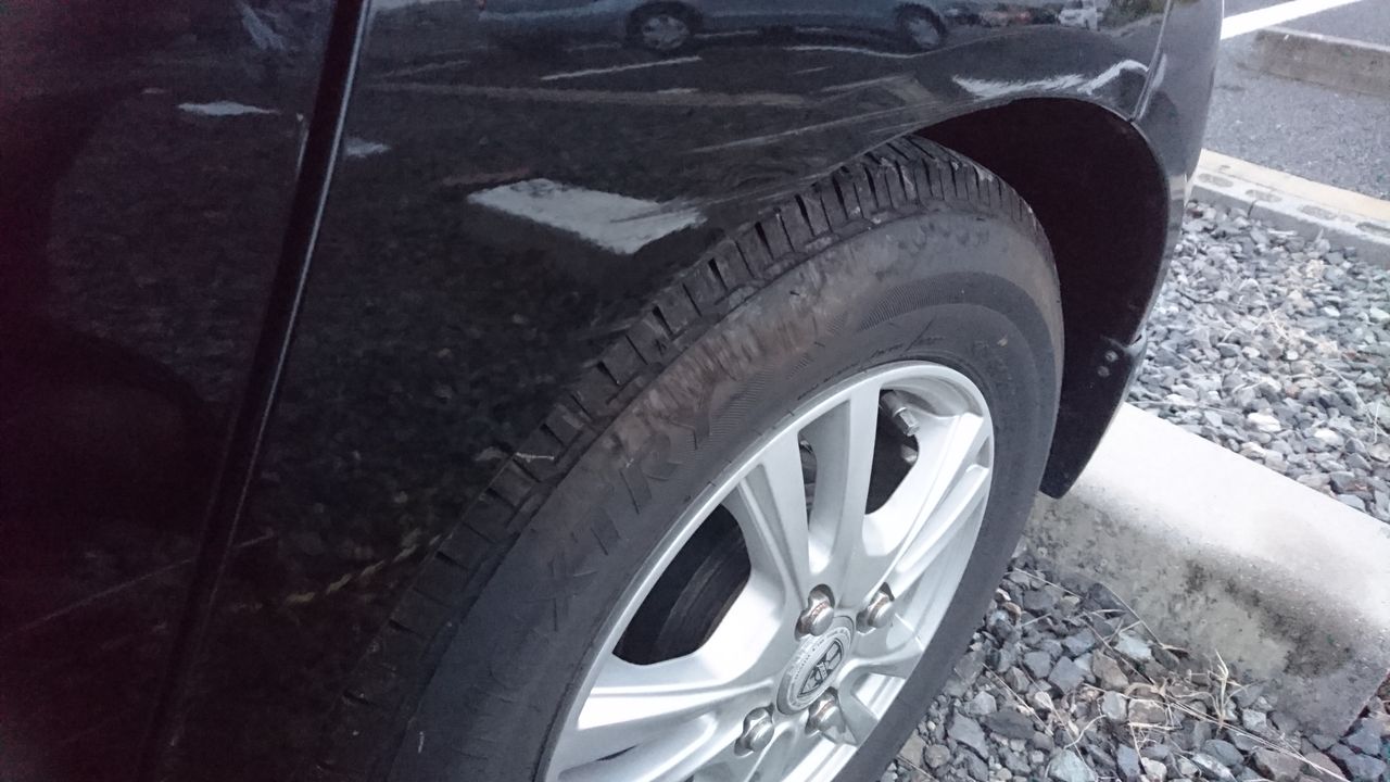 車擦っちゃったアアアアアア 車速報 車擦っちゃったアアアアアア 車速報