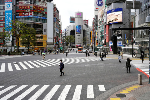 渋谷までドライブしてきたけどこれは経済ヤバイ