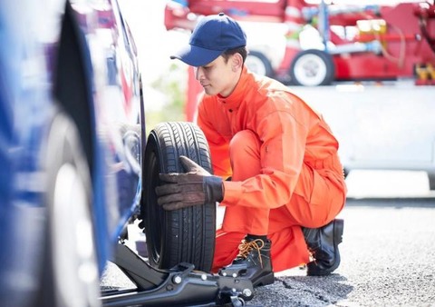 車のタイヤ交換