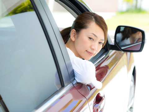 バック駐車は慣れ