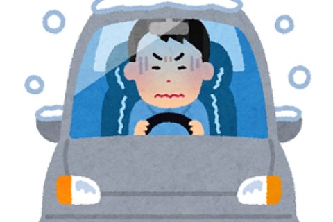 車中泊はクソ寒い