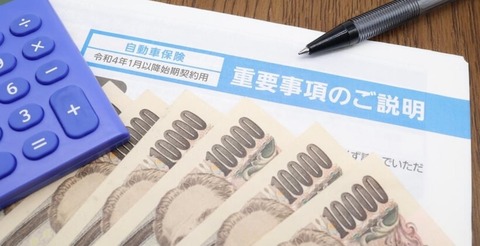 任意保険が毎月28000円