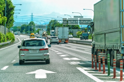 車線変更がイチバン緊張感