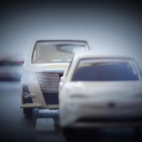 後ろの車むっちゃ車間近い