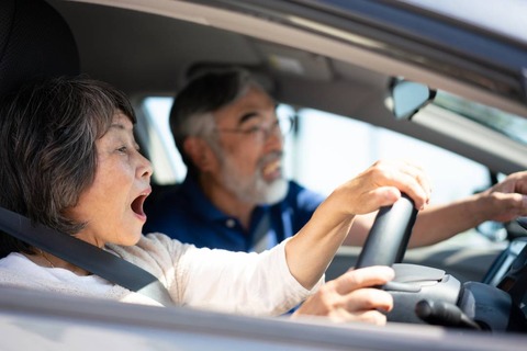 車を運転していて体験した危険な事・・・・・