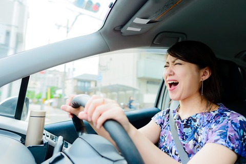 車で熱唱しながら運転する奴ｗｗｗｗｗｗｗｗｗｗｗｗ