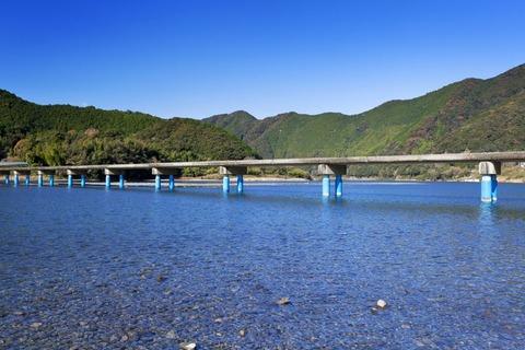 夏の四万十川