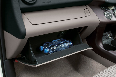 車のグローブボックス