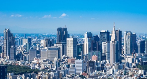 この100年でビルとか道路が整備された