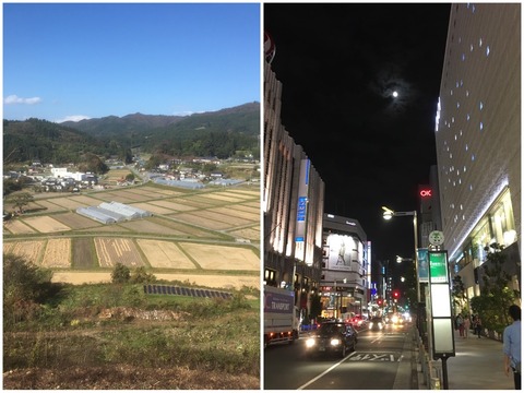 都会住みで車ないのと田舎住みで車ある