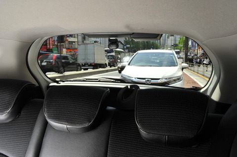 車間距離ツメツメ後続車