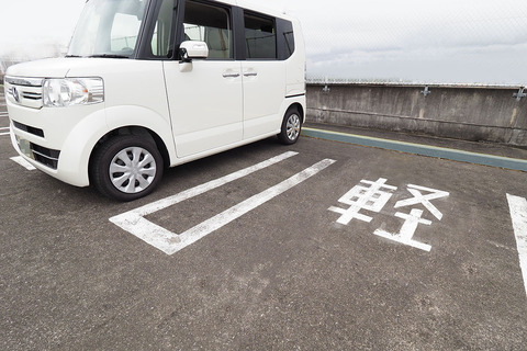 軽自動車で駐車