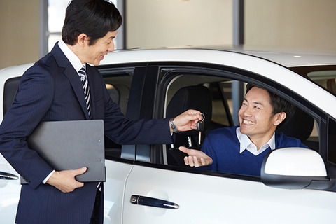 車を新車で買うやつ