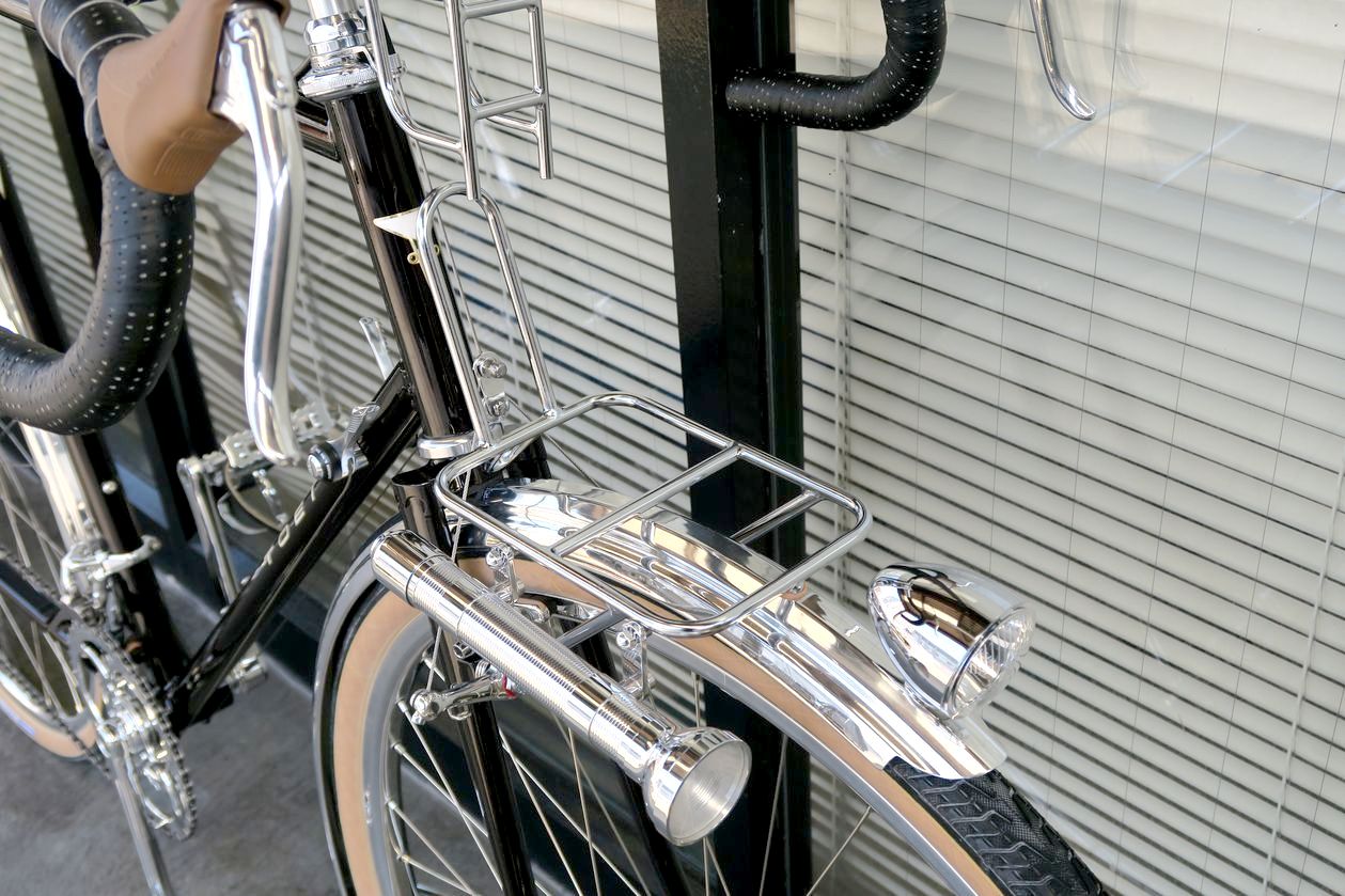 S氏の700Cランドナー : ただいま営業中～♪