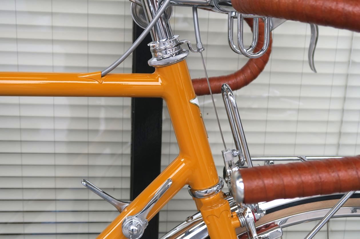 O氏の700Cランドナー : ただいま営業中～♪