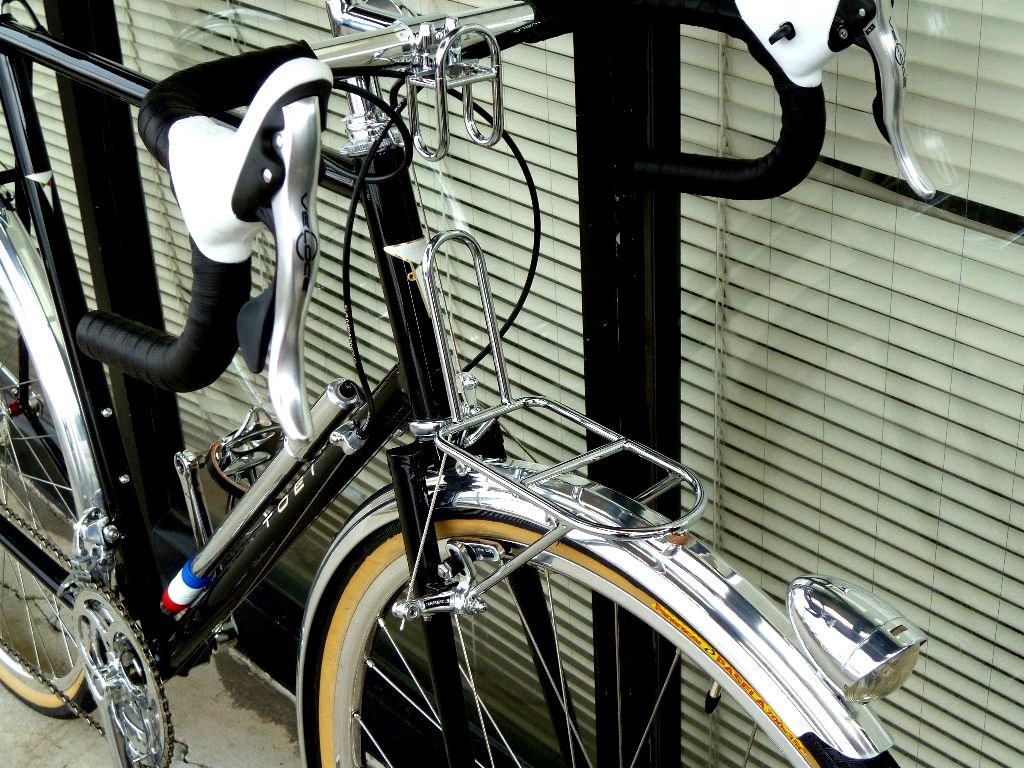 S氏の700Cランドナー : ただいま営業中~♪ S氏の700Cランドナー : ただいま営業中~♪