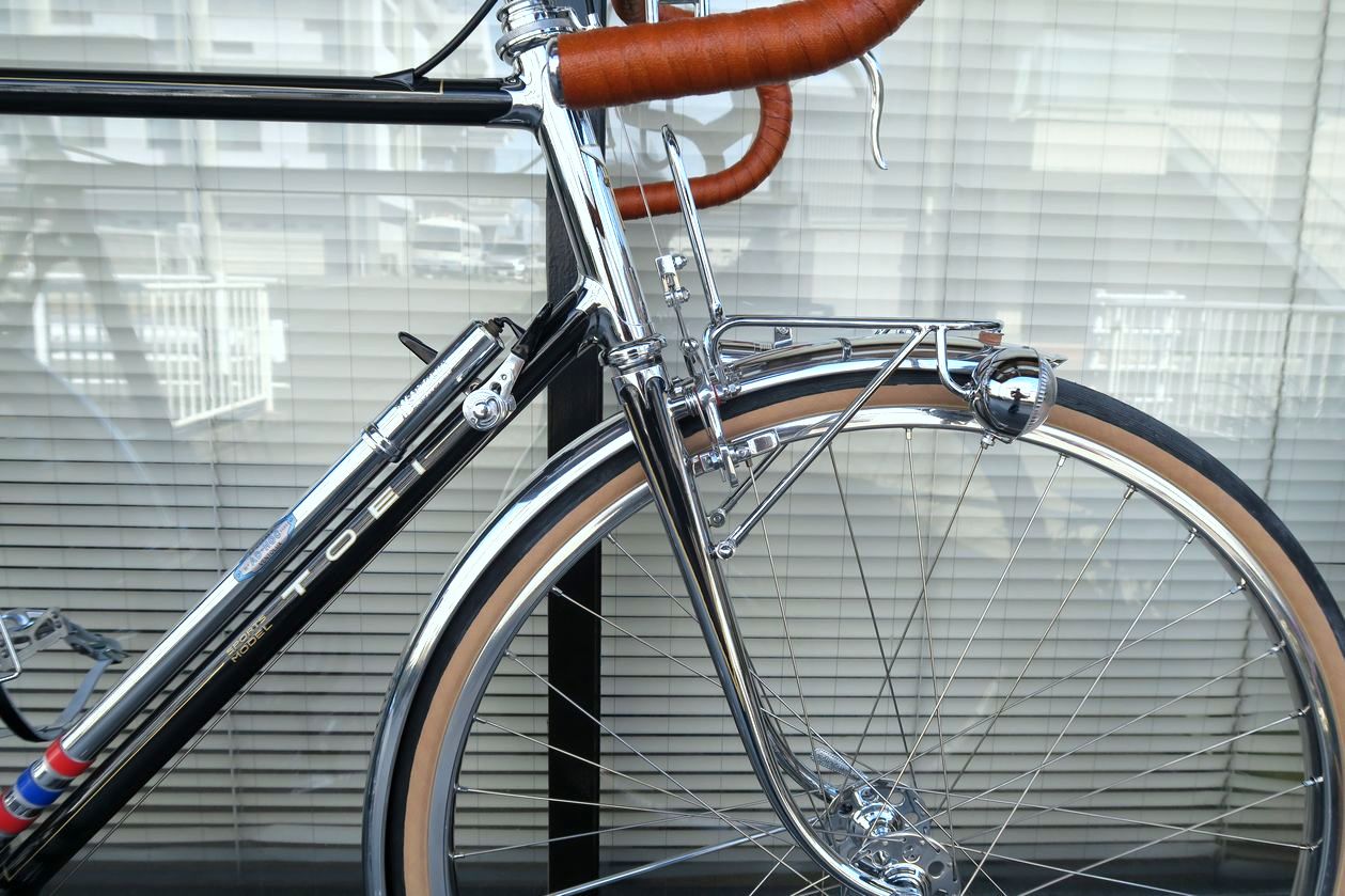 K氏の650Bランドナー : ただいま営業中~♪ K氏の650Bランドナー : ただいま営業中~♪