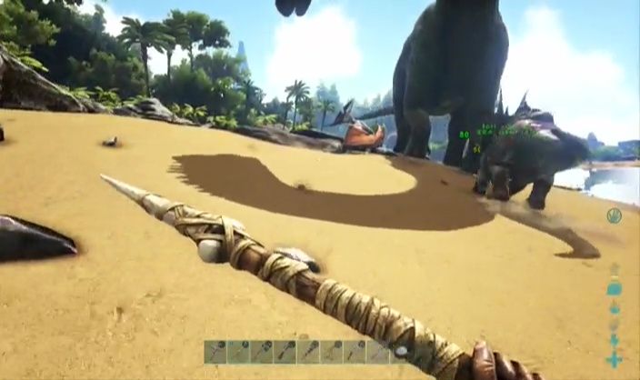 Ark Survival Evolved 14日目 さよならトリケラ タカ のファンタジー研究