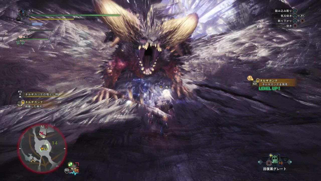 モンスターハンターワールド ネルギガンテフリー戦 タカ のファンタジー研究 モンスターハンターワールド ネルギガンテフリー戦 タカ のファンタジー研究