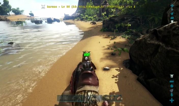 Ark Survival Evolved 30日目 カルノ テリジノ連続テイム タカ のファンタジー研究