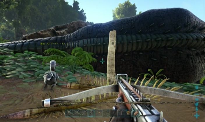 Ark Survival Evolved 24日目 ブロントサウルステイム タカ のファンタジー研究