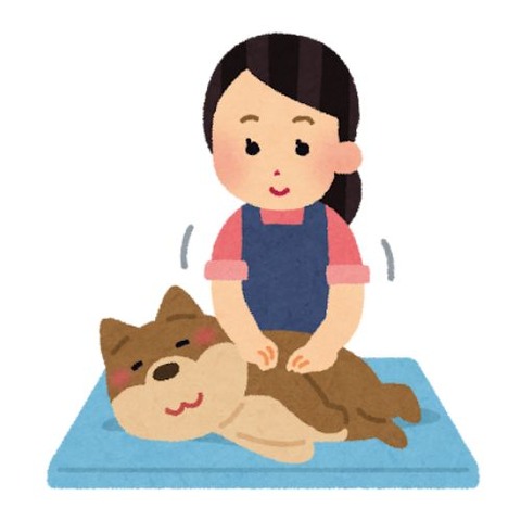 マッサージイラスト