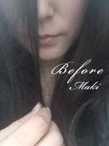 before 前髪