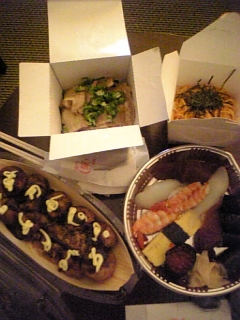 夕食